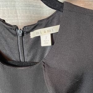 Black off-shoulder romper